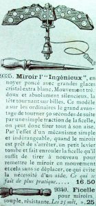 Catalogue Miroir lINGENIEUX 140x300 - 1905  MANUFRANCE